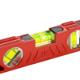 KAPRO Cast Iron Torpedo level 25 cm with plumb-site and magnet
